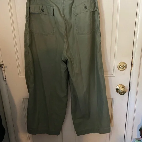 Needles Olive Green Cargo Pants M - Picture 8 of 11